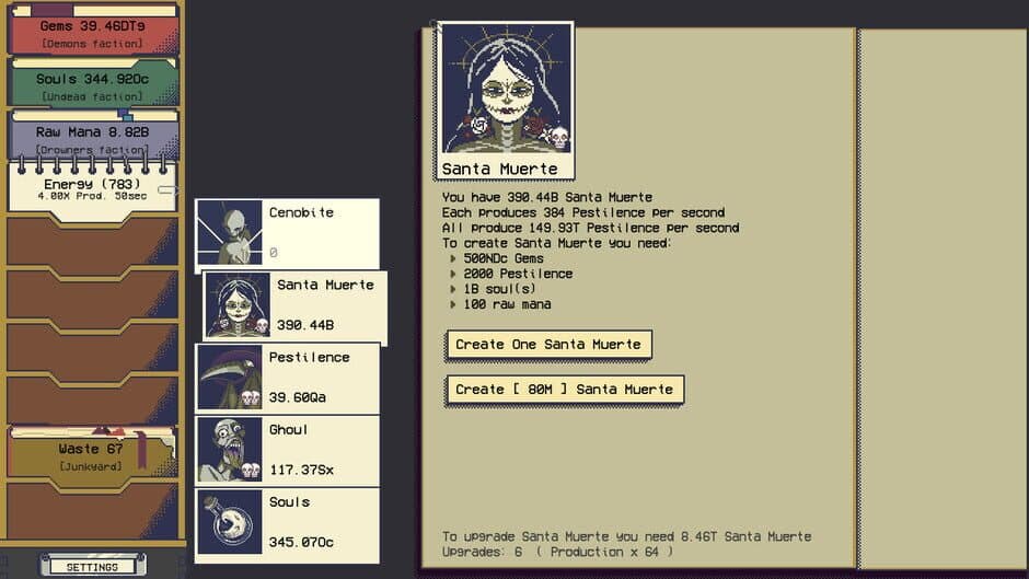 Underworld Idle screenshot