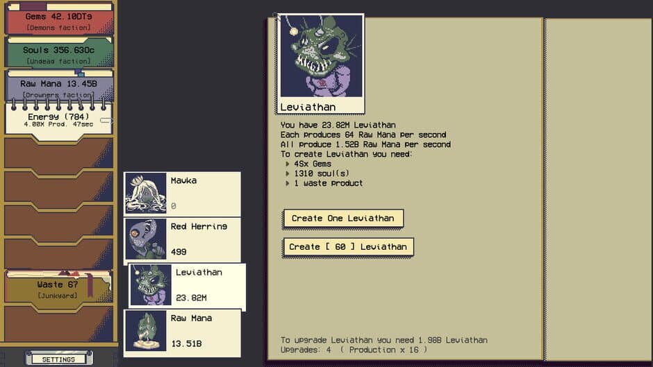 Underworld Idle screenshot