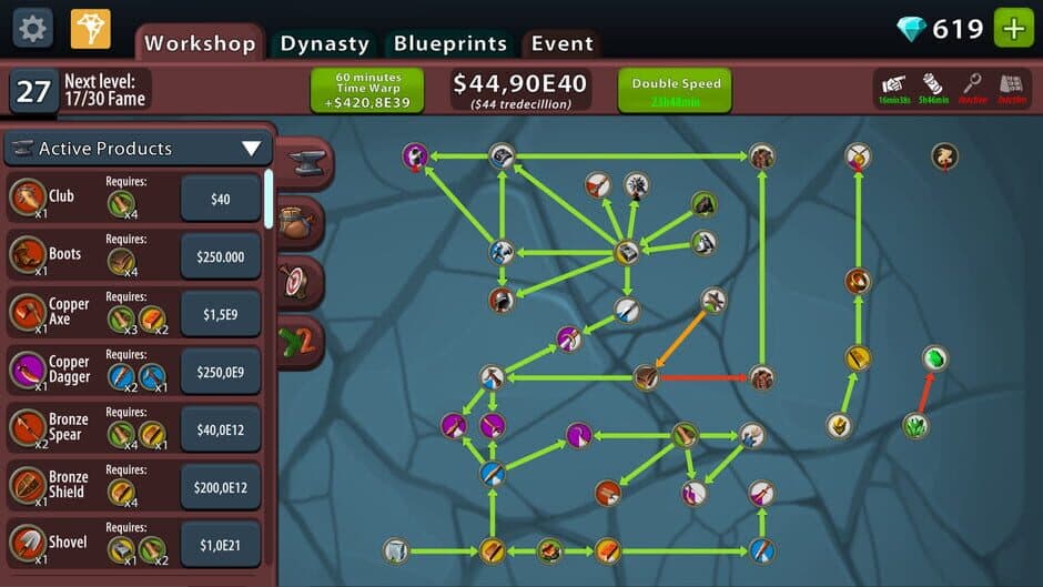 Crafting Idle Clicker screenshot