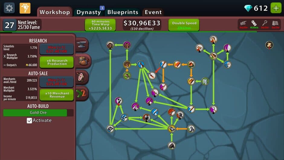 Crafting Idle Clicker screenshot