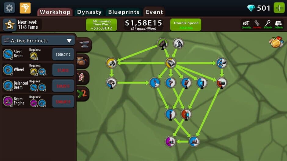 Crafting Idle Clicker screenshot