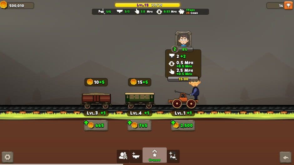 TrainClicker Idle Evolution screenshot