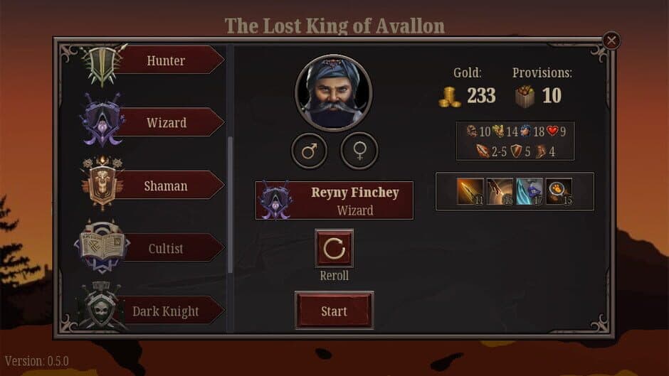 The Lost King of Avallon screenshot