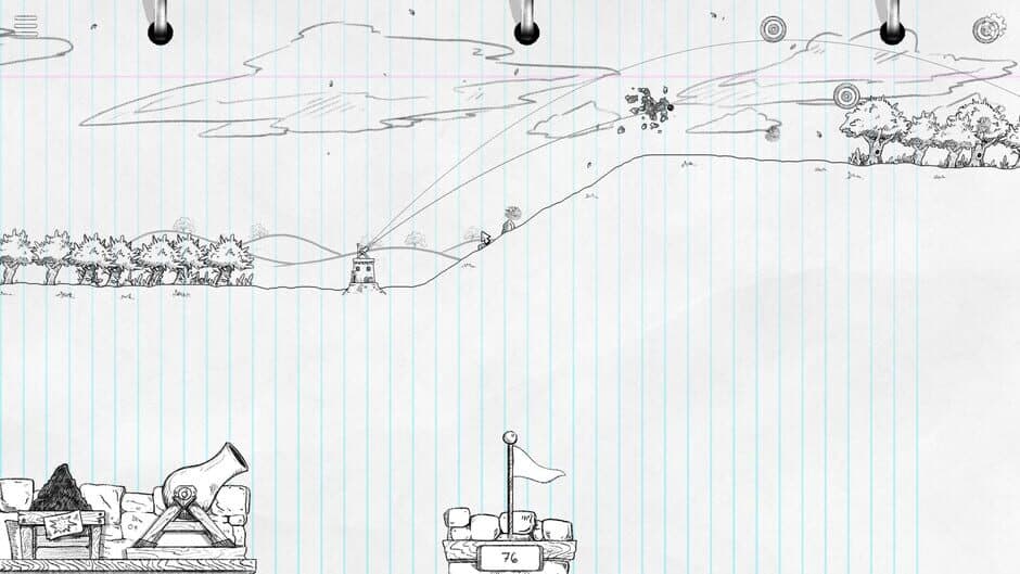 Notebook Artillery screenshot