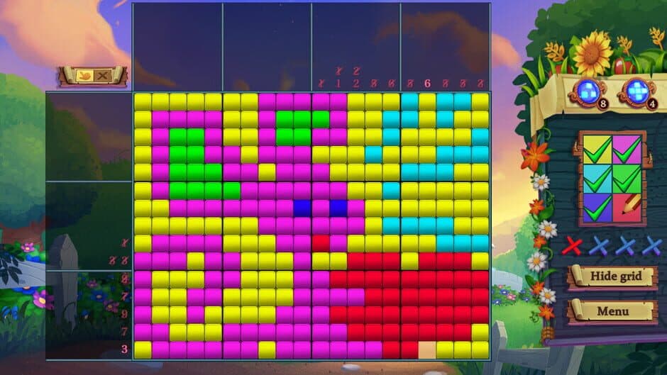 Adventure Mosaics: Granny's Farm screenshot