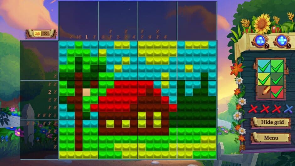 Adventure Mosaics: Granny's Farm screenshot