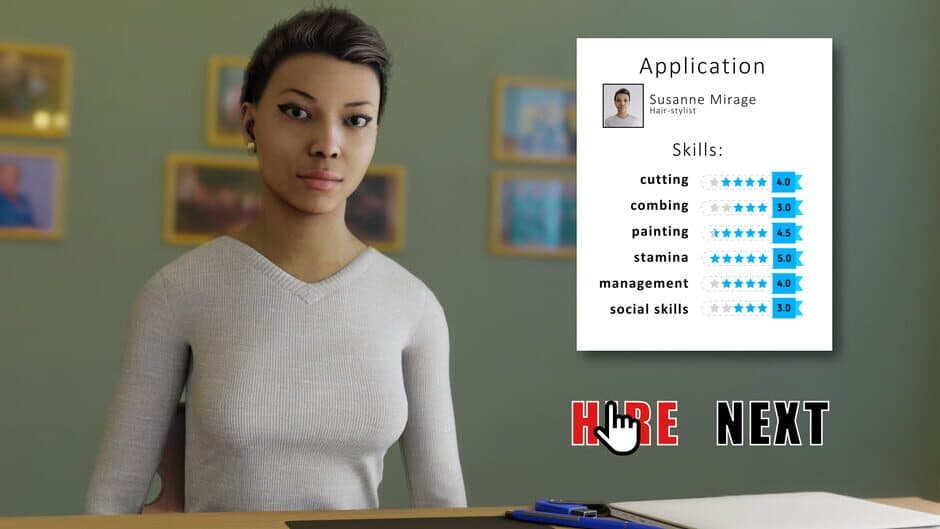Hairdresser Simulator screenshot