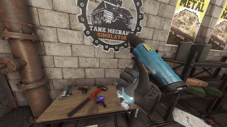 Tank Mechanic Simulator VR screenshot