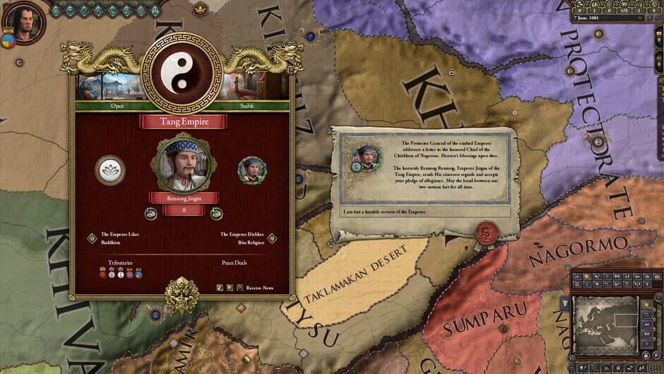 Crusader Kings II: Jade Dragon screenshot