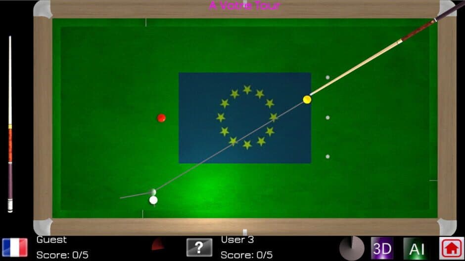 Carom Billiards screenshot