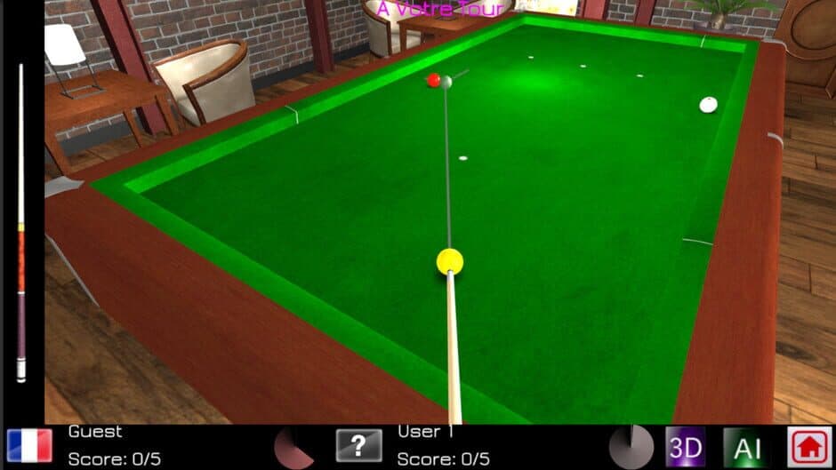 Carom Billiards screenshot