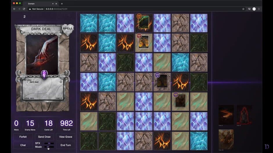 Domain screenshot