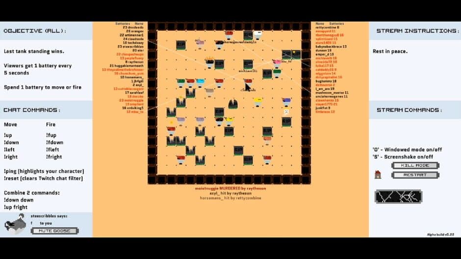 100-Player Twitch Chat Party Pack screenshot