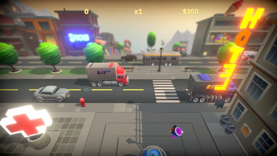 Horatio Goes Snowboarding screenshot