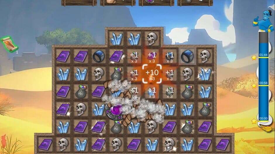 Arabian Treasures: Midnight Match screenshot