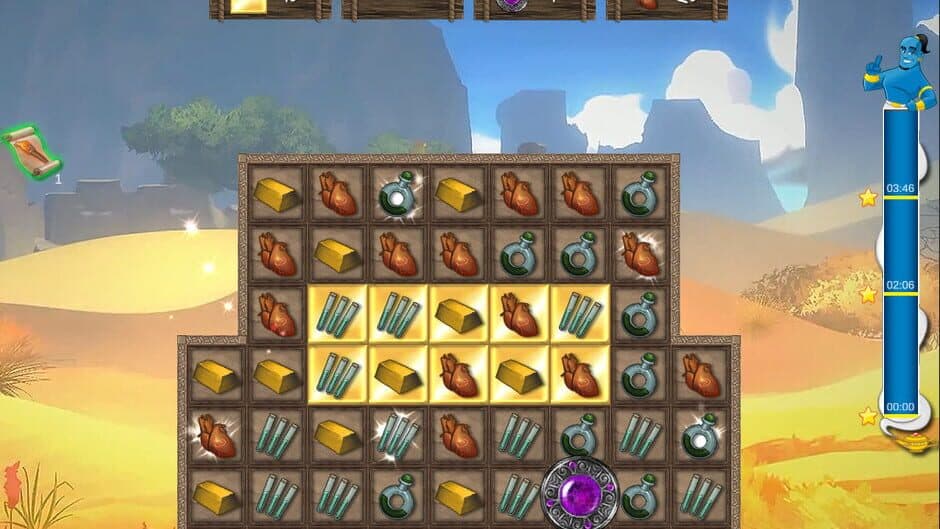Arabian Treasures: Midnight Match screenshot