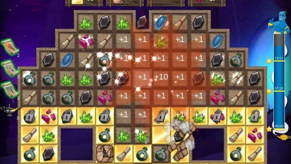 Arabian Treasures: Midnight Match screenshot