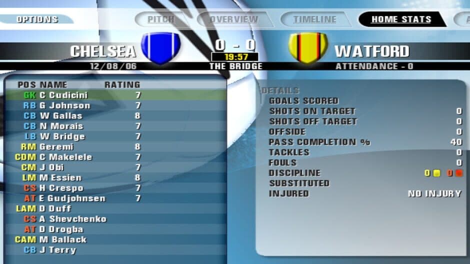 Premier Manager 2006-07 screenshot