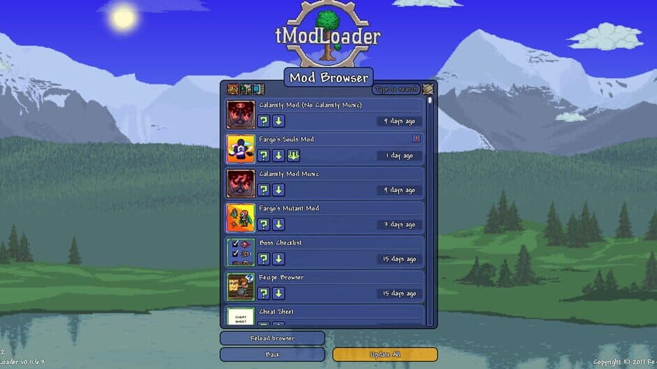 tModLoader screenshot