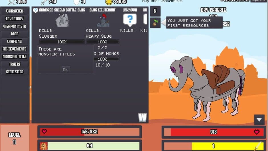 Progress Game screenshot
