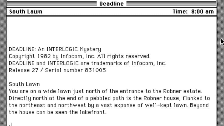 Deadline screenshot