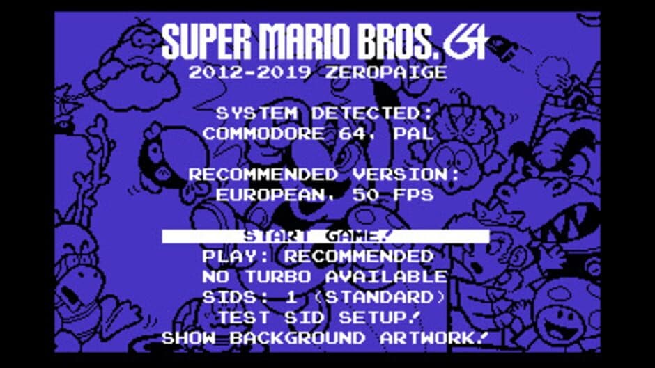 Super Mario Bros. 64 screenshot