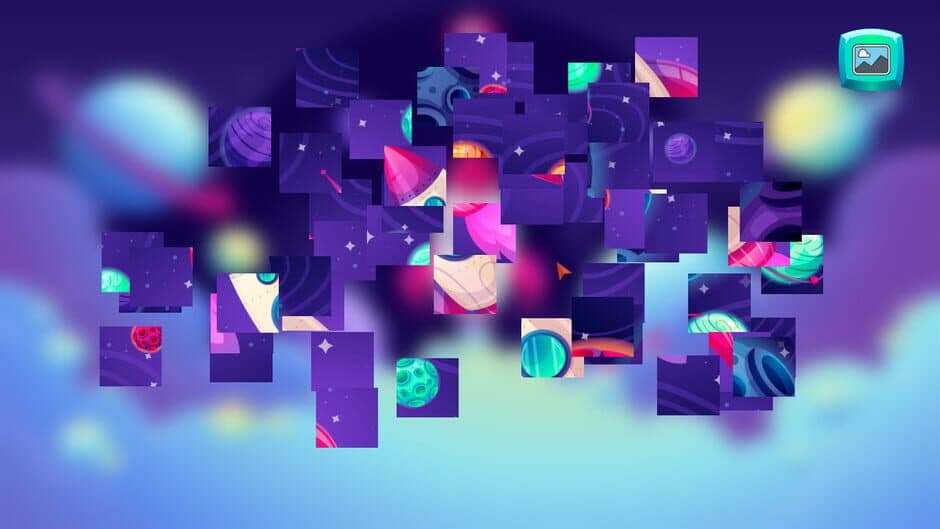 Space puzzle screenshot