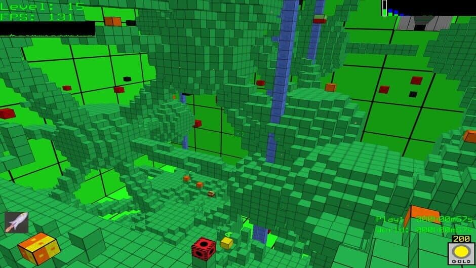 Fractal Block World screenshot