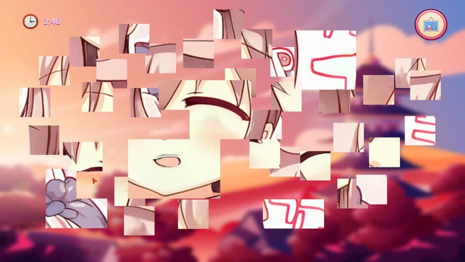 Anime puzzle screenshot
