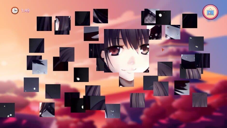 Anime puzzle screenshot