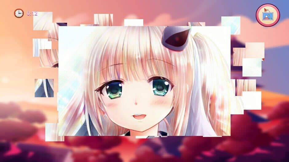 Anime puzzle screenshot