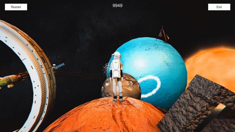 Gravity run screenshot