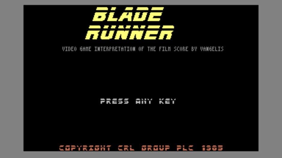 Blade Runner screenshot