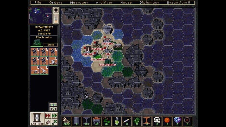 Emperor of the Fading Suns screenshot