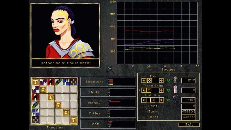 Emperor of the Fading Suns screenshot