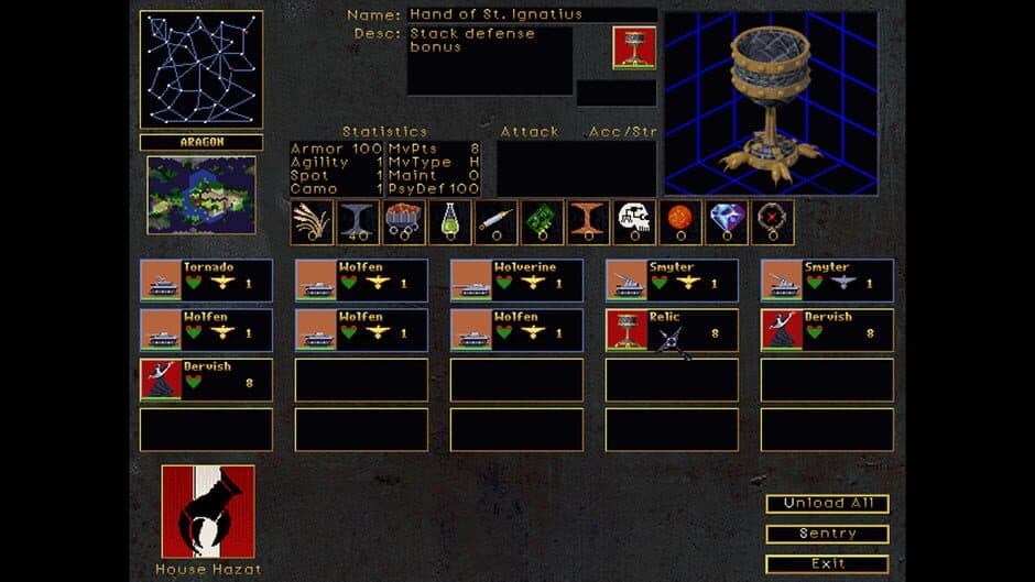 Emperor of the Fading Suns screenshot