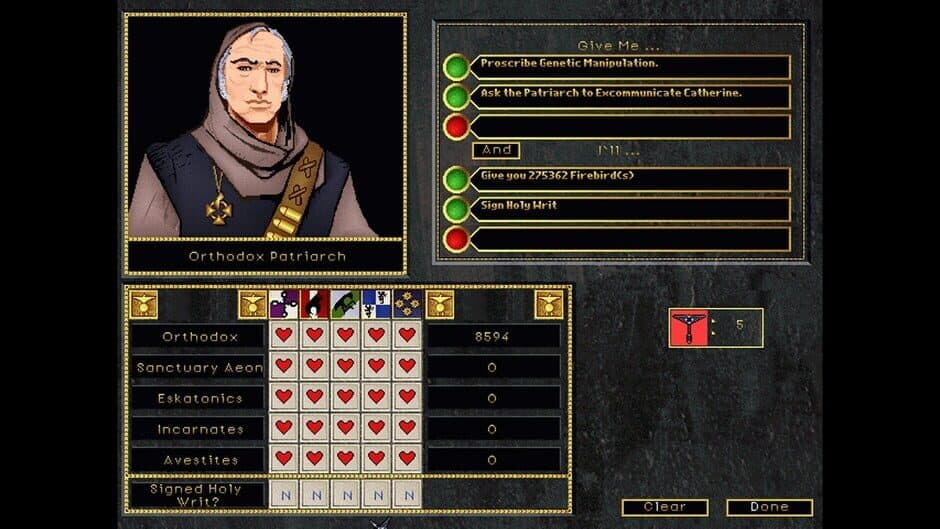 Emperor of the Fading Suns screenshot