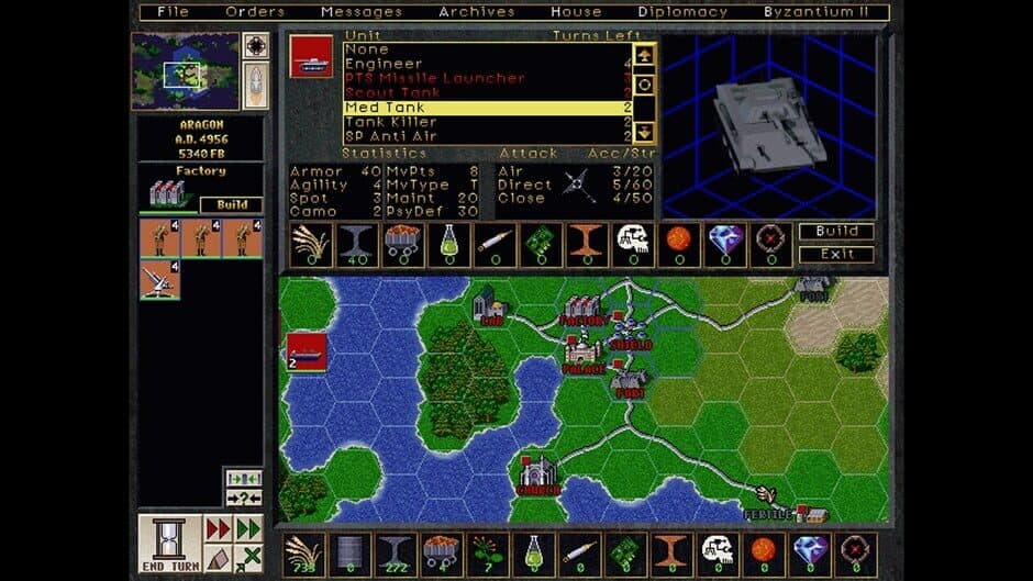 Emperor of the Fading Suns screenshot