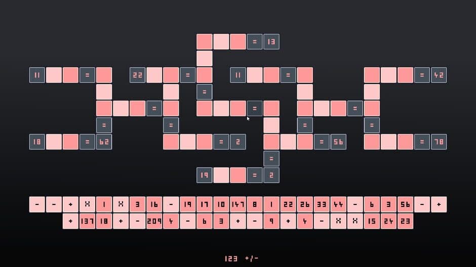 Cross Numbers screenshot