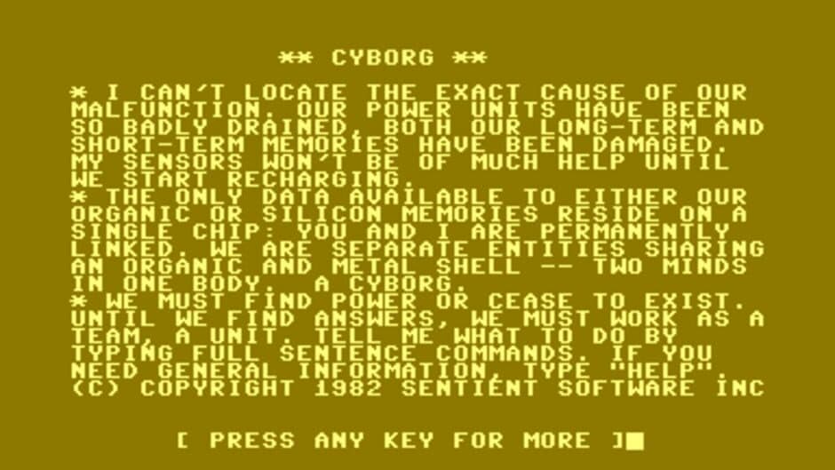 Cyborg screenshot