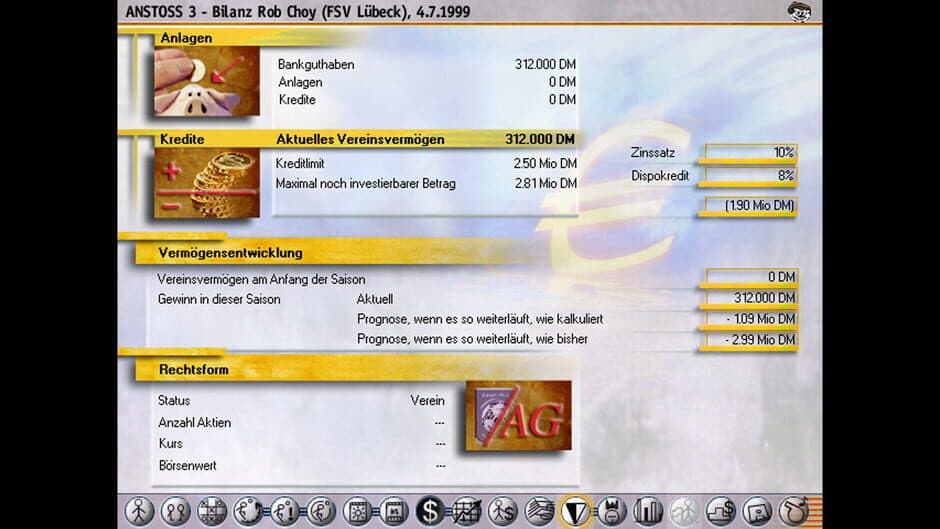 Anstoss 3 screenshot