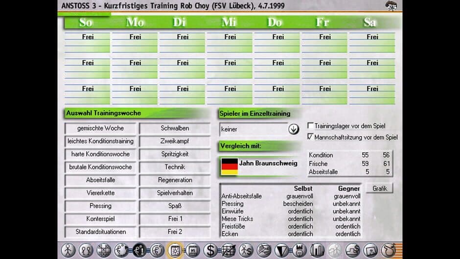 Anstoss 3 screenshot