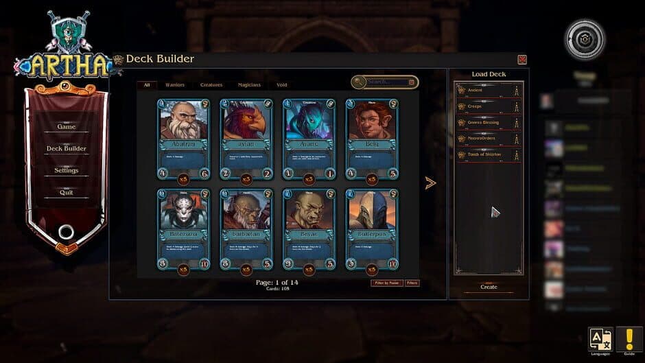 Artha screenshot
