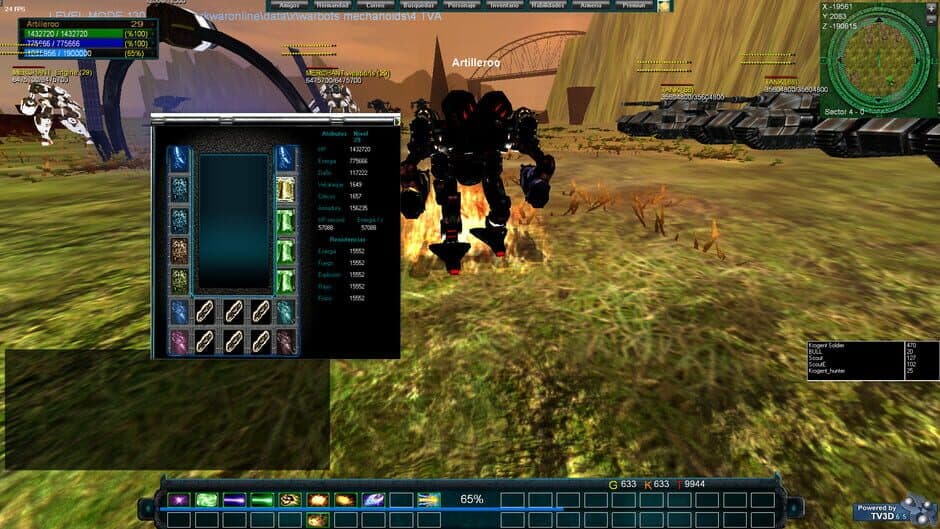 Dark War Online screenshot
