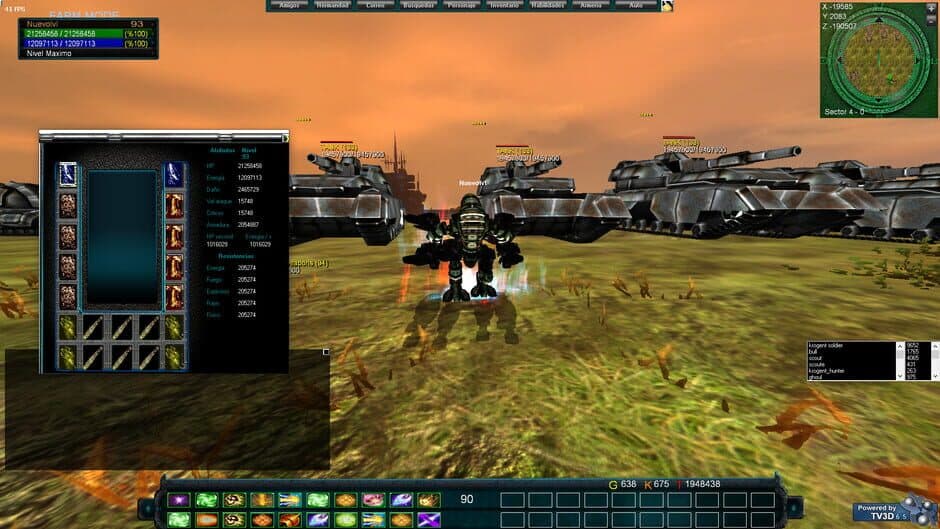 Dark War Online screenshot