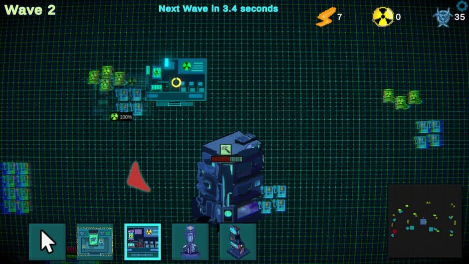 CyberGrid: Tower defense screenshot