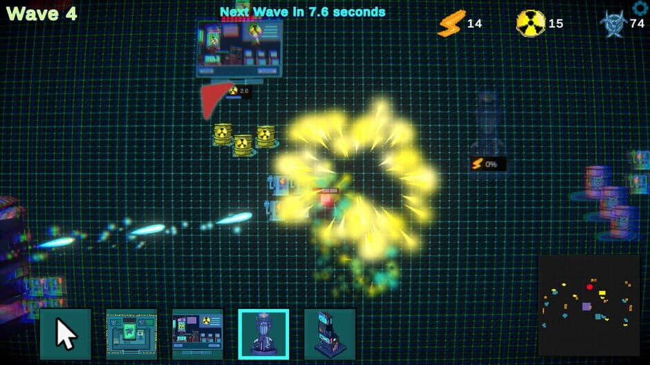 CyberGrid: Tower defense screenshot