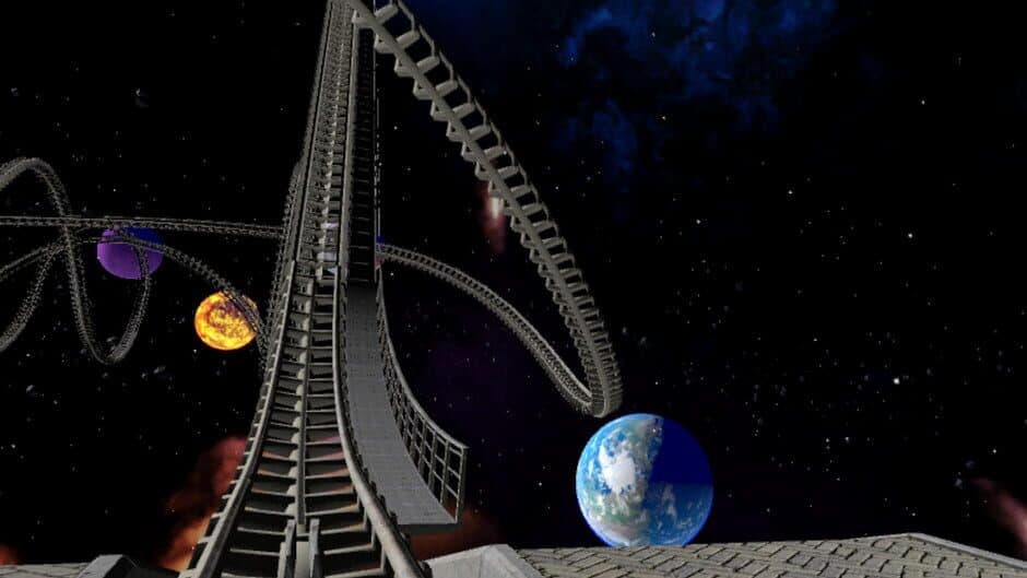 VR Galactic Roller Coaster screenshot