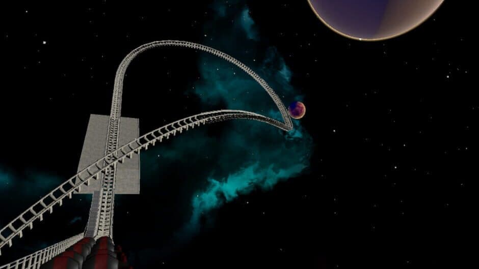 VR Galactic Roller Coaster screenshot