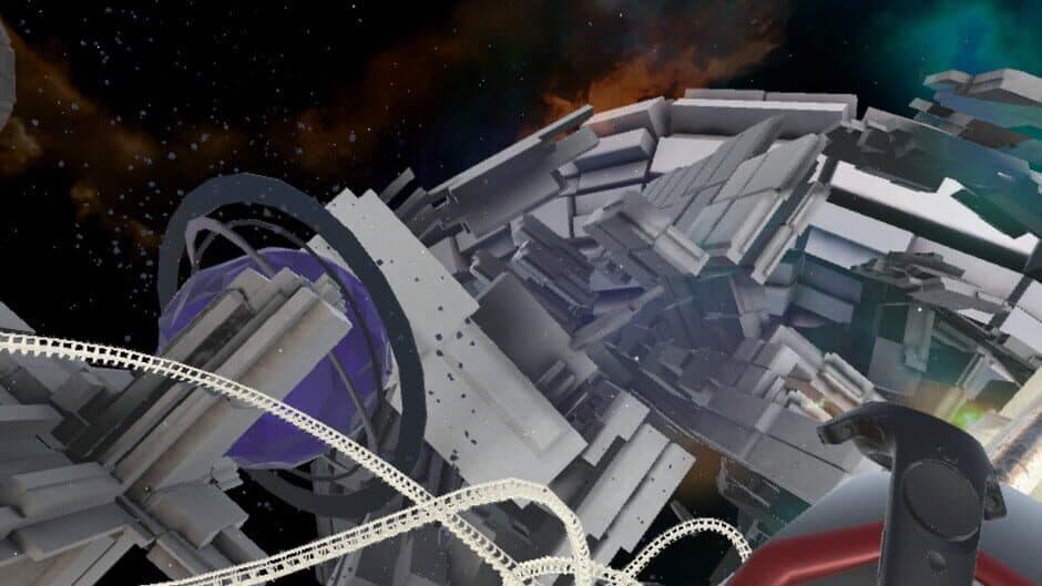 VR Galactic Roller Coaster screenshot